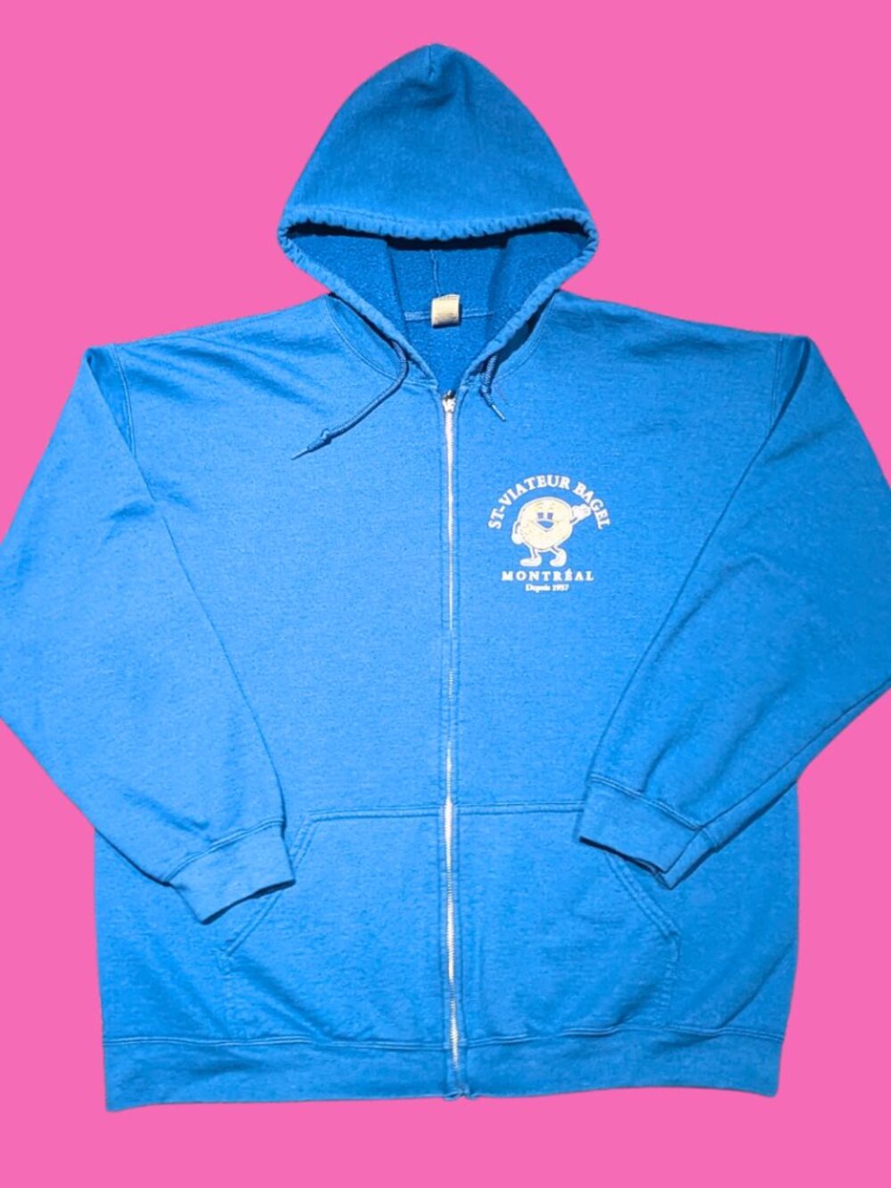 St-Viateur Bagel Hoodie Size XL